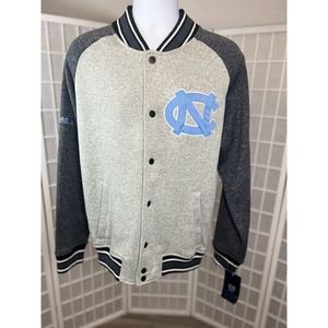 North Carolina Tar Heels Carl Banks Varsity Bomber Jacket Size Medium